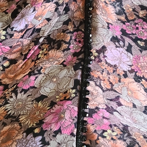 David Bridal Floral Rhinestone Dress, Nwt, Sz 4 - Picture 4 of 15